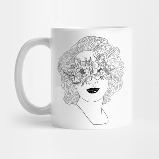 Floral Eyes Mug